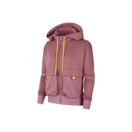 JORDAN Sweatshirts Women's Light Berry Red