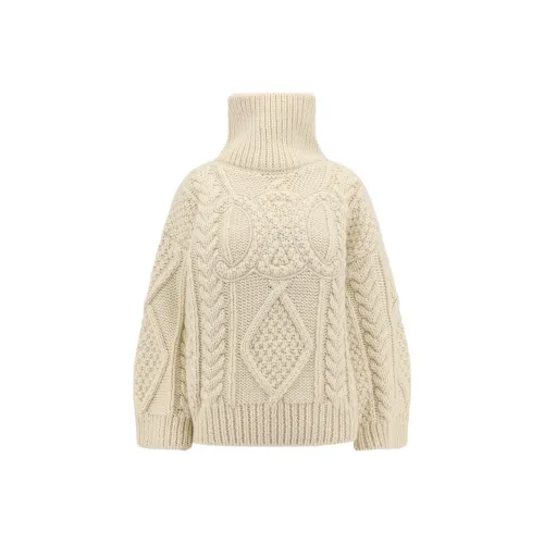 CELINE High Neck Sweater In Aran Alpaca Wool