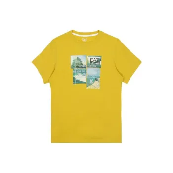 EMPORIO ARMANI EA7 T Shirts Women's Yellow
