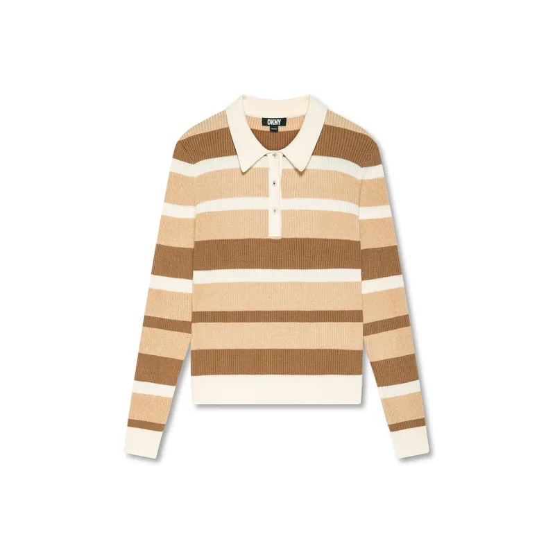 DKNY FW24 Sweater Women's Medium Coffee-0