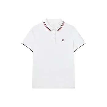 FILA Polo Shirt Women's Standard White