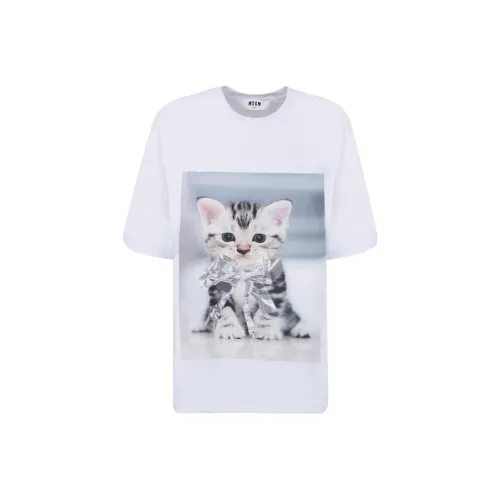MSGM T Shirts Women's White