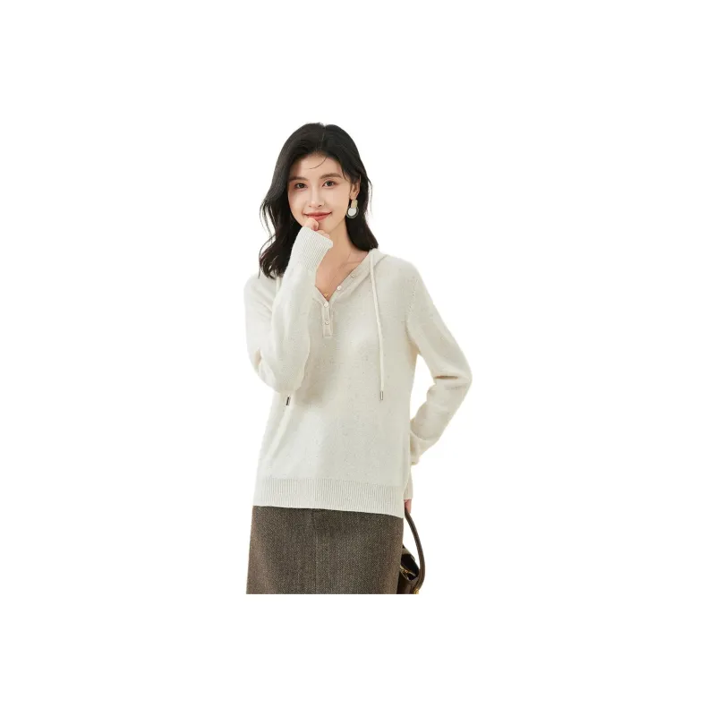 JINJU Sweaters Women's White-0