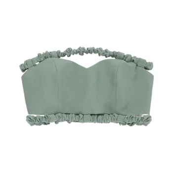 GANNI Halterneck Cropped Top