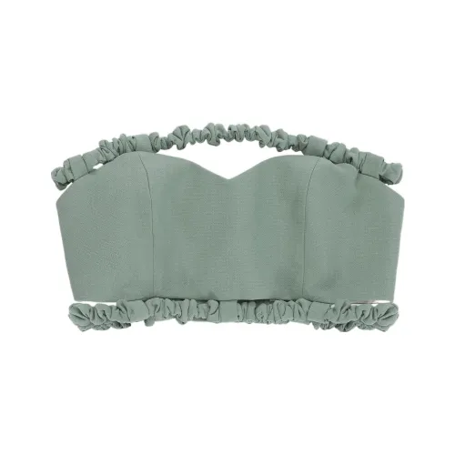 GANNI Halterneck Cropped Top
