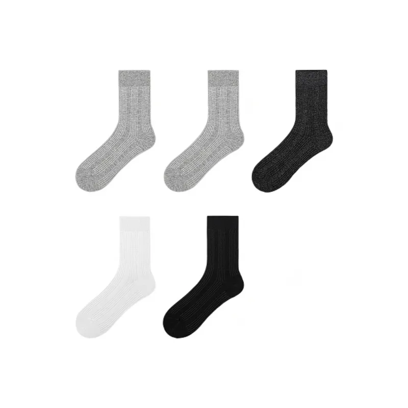 H YXIANG Mid Calf Socks Women's Combo Set-40