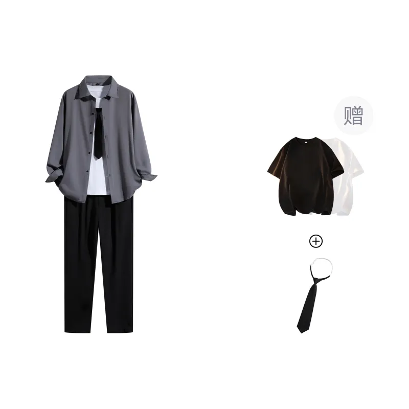 LA'T.WEEKEND Shirt Matching Set Unisex-12