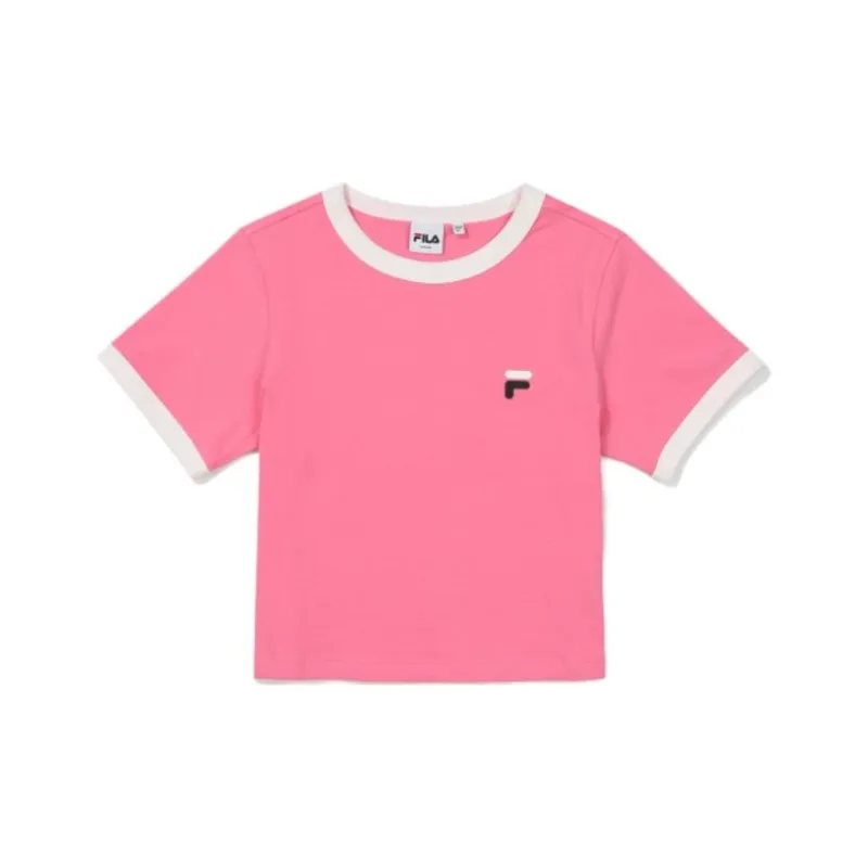 FILA T Shirts Women's Pink-0