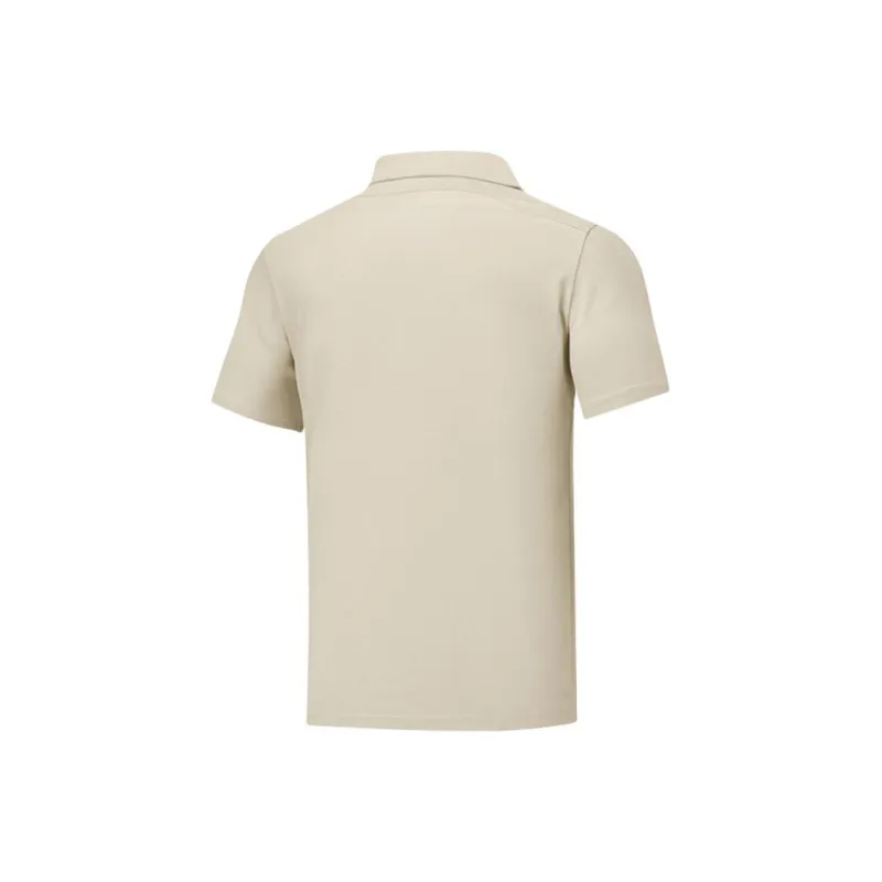 Skechers Mountain And Wild Outdoor Series Polo Shirt Men's Twilight Khaki 04CH-1