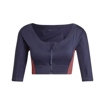 Adidas T Shirt Women's Dark Gray & Navy Blue