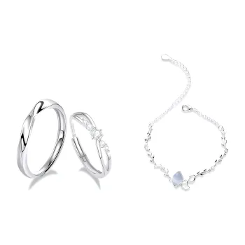 COPI Glass Cat Eye Rings Unisex