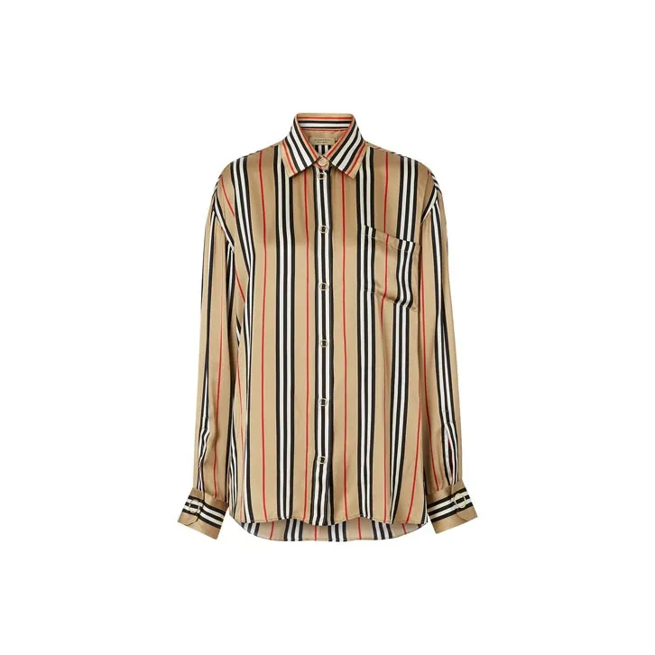 Burberry Shirts Women's Beige-0