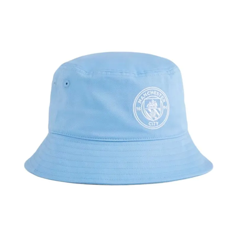PUMA Cotton Fabric, 100% Cotton Bucket Hats Unisex Blue-0
