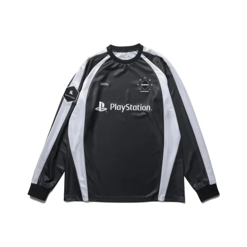 Playstation X F.C Real Bristol PlayStation Co-brand Soccer Jerseys Unisex Black