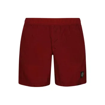 STONE ISLAND Regular Fit Nylon Swim Trunks