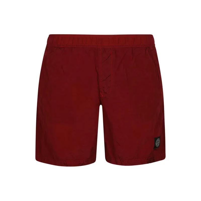 STONE ISLAND Regular Fit Nylon Swim Trunks-0