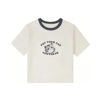 Converse T Shirts Women's Brown