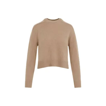 THEORY Cropped Crew Neck Sweater