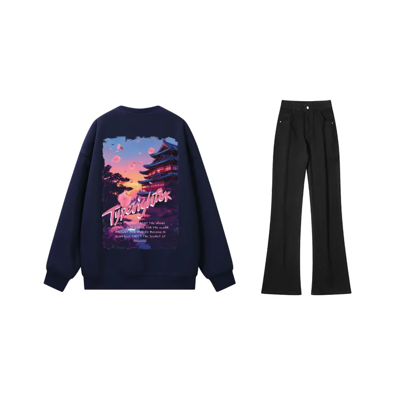 TYPERIGHTER Sweatshirt Set Unisex-6