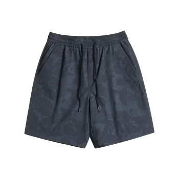 Dance With Wolves Casual Shorts Men's Dark Blue