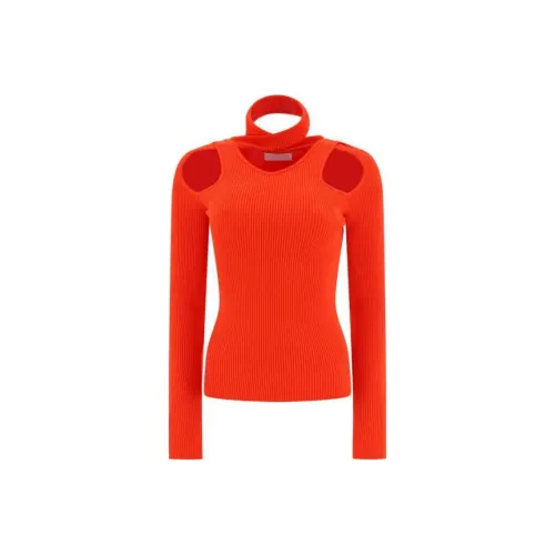 COPERNI Cut Out Knit Jumper 'Red'