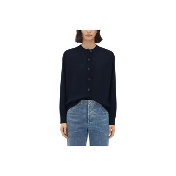 Bottega Veneta Buttoned Long Sleeved Cardigan