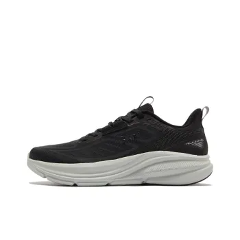 361° Abrasion Resistant Coverage Cushioning Low Top Casual Running Shoes Men's Black
