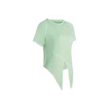 DECATHLON Raglan Sleeve T-Shirt Women's Light Green