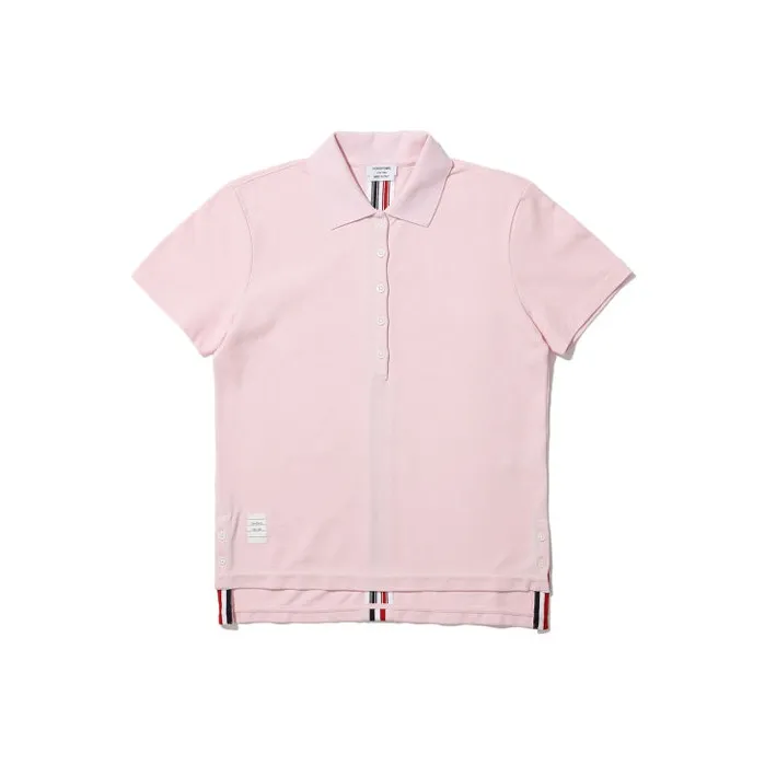 THOM BROWNE Polo Shirts Women's Pink-0