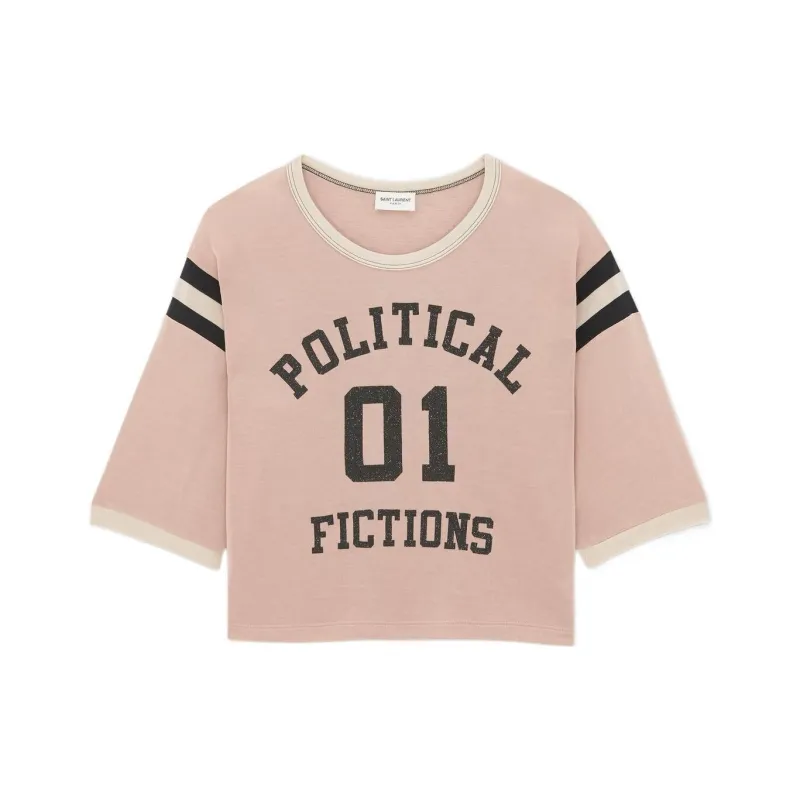 SAINT LAURENT T Shirt Women's Pink-0