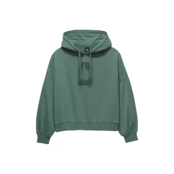 Vans Pampas Loose Pullover Hoodie Sweatshirt Women's Deep Forest