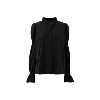 SOON FLOWER Shirt Women's Black