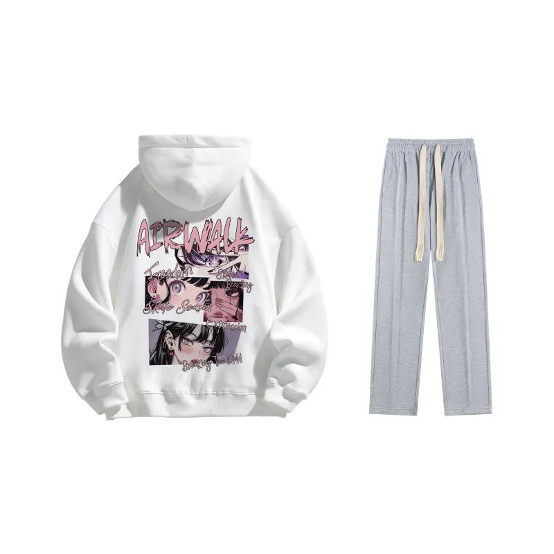 Airwalk Sweatshirt Sets Unisex-56