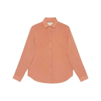 GUCCI Gg Check Long sleeved Shirt