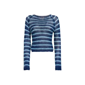 MARNI Mohair Striped Jumper 'Blumarine'