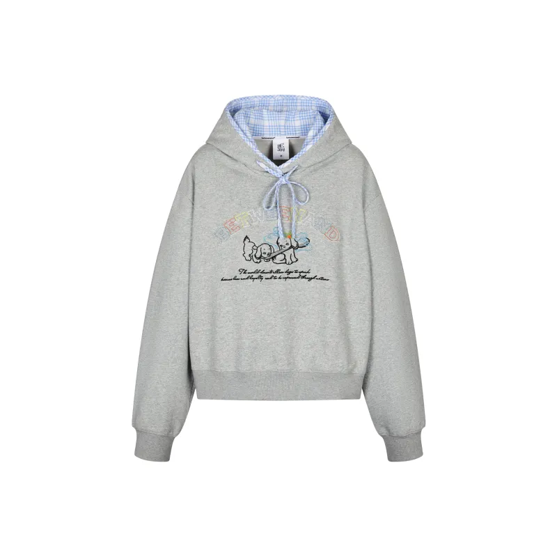 BETWEENAND Sweatshirt Women's Gray-0