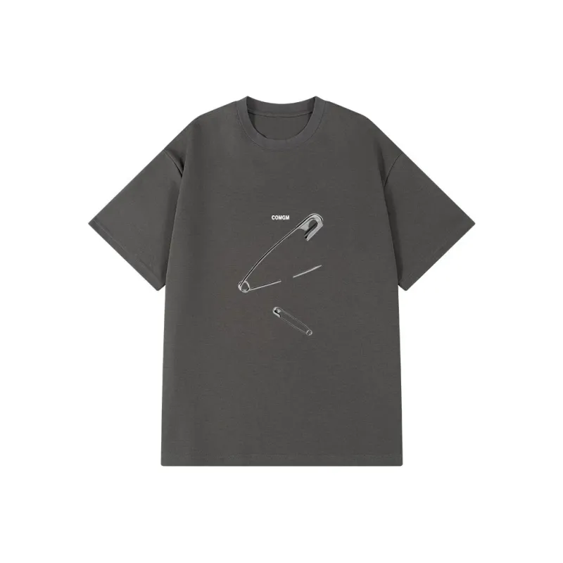 COMGM Drop Shoulder Sleeve T Shirt Unisex-5