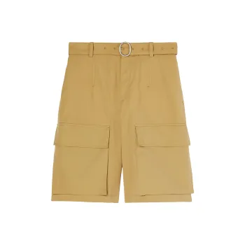 JIL SANDER Belted Shorts