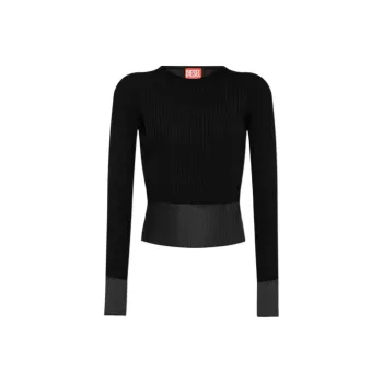 DIESEL M Sleshs Crewneck Knitted Top
