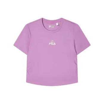 FILA T Shirts Women's Purple Clay Red