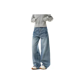 PISYPOX Jeans Unisex Ice Blue