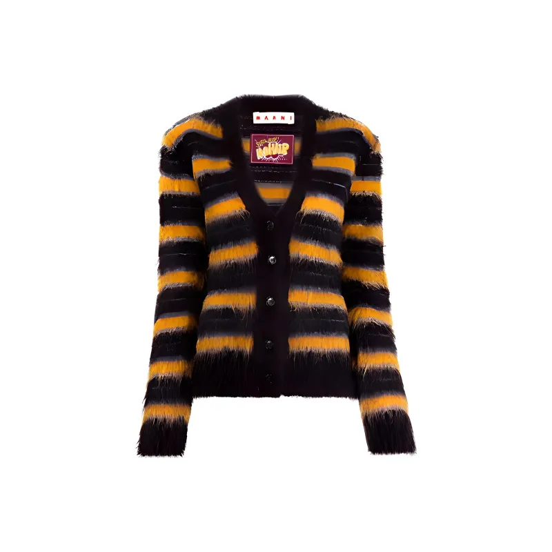 MARNI Slim Fit Knitwear Women's Yellow-0