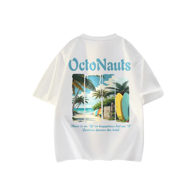Small Columns Under The Sea T Shirt Unisex-4