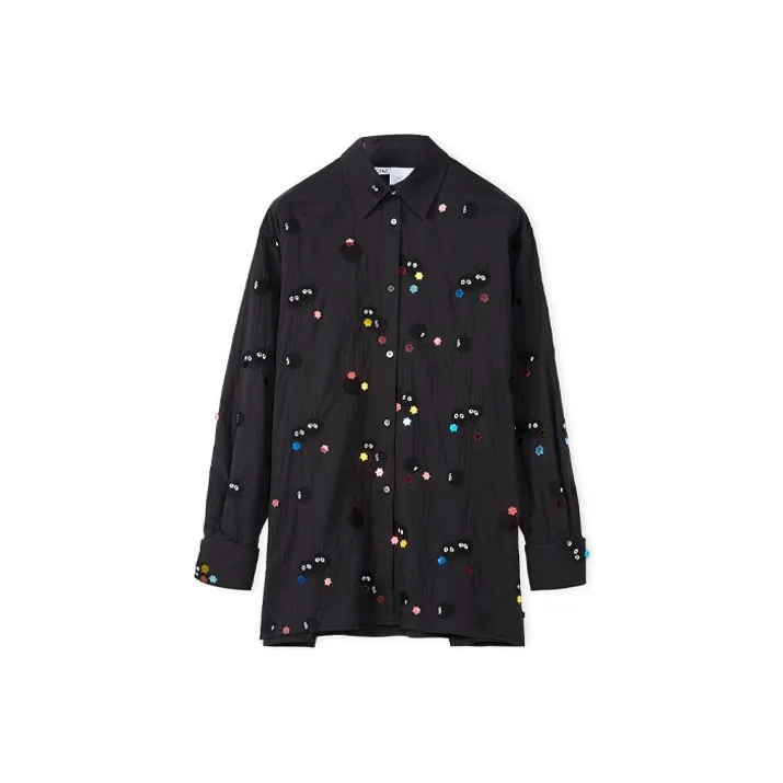 LOEWE Spirited Away Shirts Women's Black-0