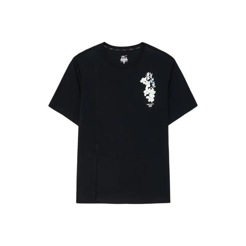Erke T Shirts Women's Jet Black-0
