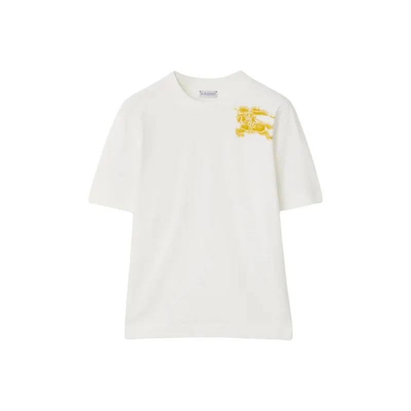 Burberry Logo Printed Crewneck T-Shirt-0