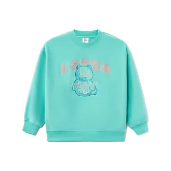LiNing x Disney Sweatshirt Winter Women's Aquatic Blue