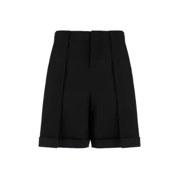 BALMAIN Wool Bermuda Shorts