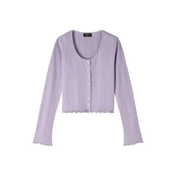 A.P.C SS24 Knitwear Women's Light Purple