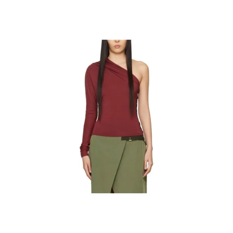 Miaou T Shirt Women's Reddish Umber-0